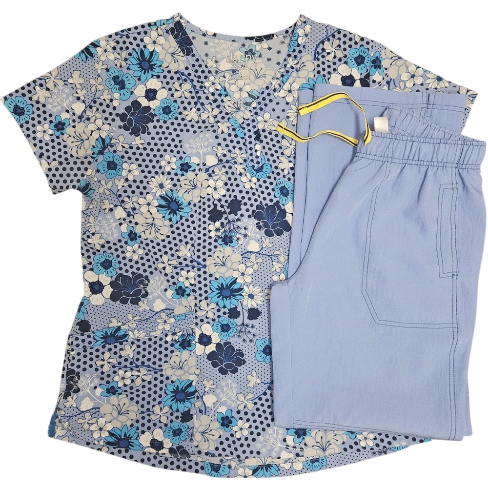 Flowers scrub set